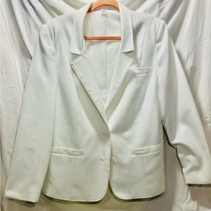 White Blazer Jacket